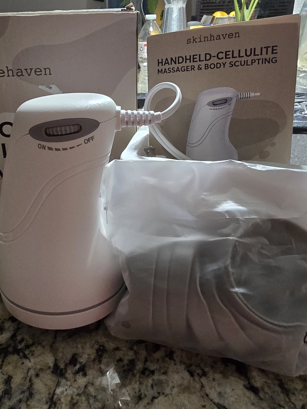 homehaven Handheld Body Sculpting Massager - White